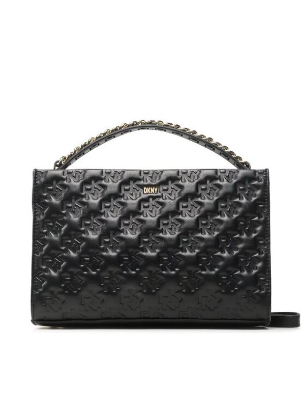 DKNY DKNY Дамска чанта Carissa Satchel R31DBW85 Черен