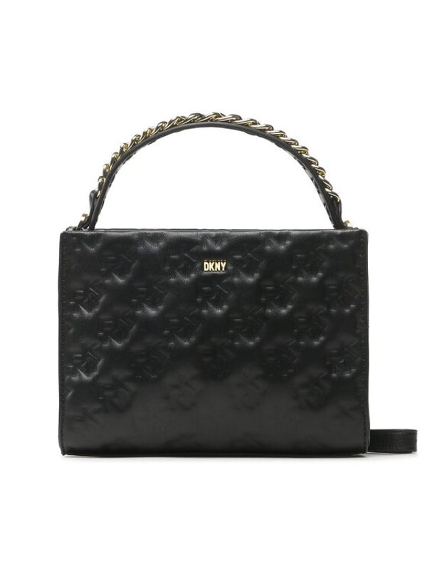 DKNY DKNY Дамска чанта Carissa Sm Satchel R31DBW83 Черен