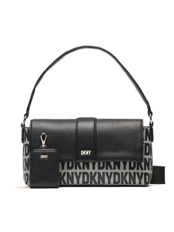 DKNY DKNY Дамска чанта Chriselle Flap Demi R33H2Z18 Черен