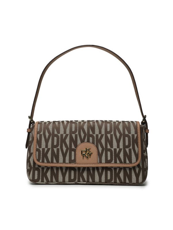 DKNY DKNY Дамска чанта Coral Shoulder Bag R3132R33 Кафяв