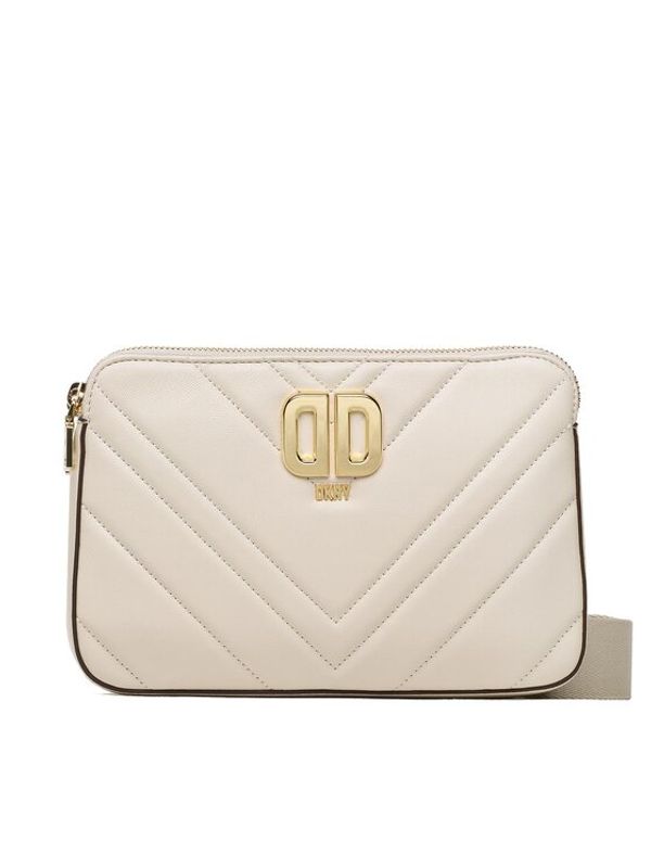 DKNY DKNY Дамска чанта Delphine Dbl Zip Cbo R23EBG29 Бял