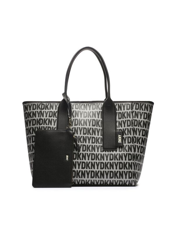DKNY DKNY Дамска чанта Grayson Lg Tote R33A2X07 Черен