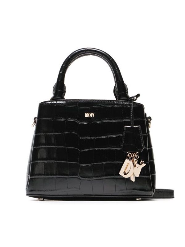 DKNY DKNY Дамска чанта Paige Sm Satchel R23DP465 Черен