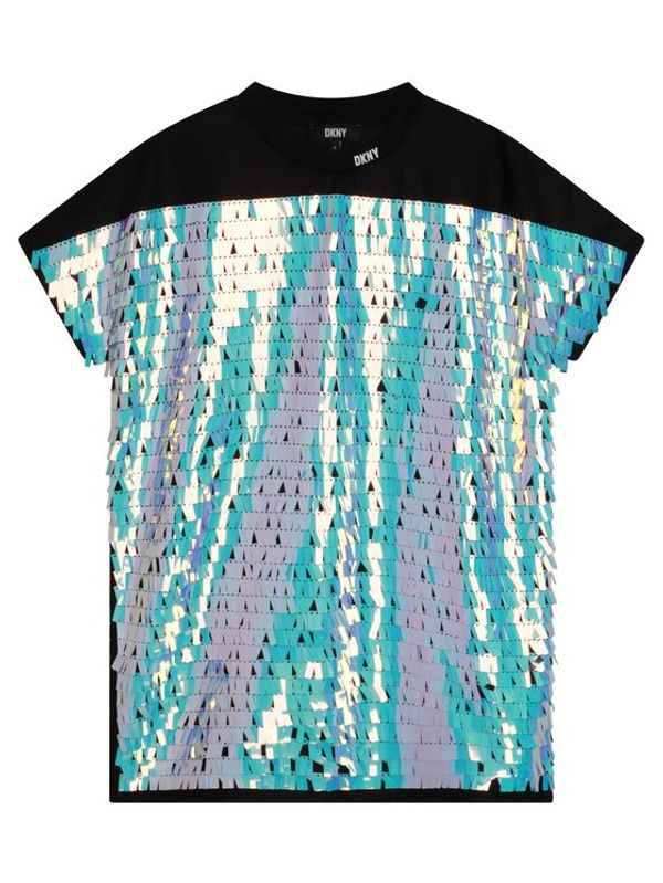 DKNY DKNY Елегантна рокля D32874 D Цветен Regular Fit