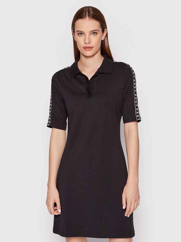 DKNY DKNY Ежедневна рокля DD2ANB02 Черен Regular Fit