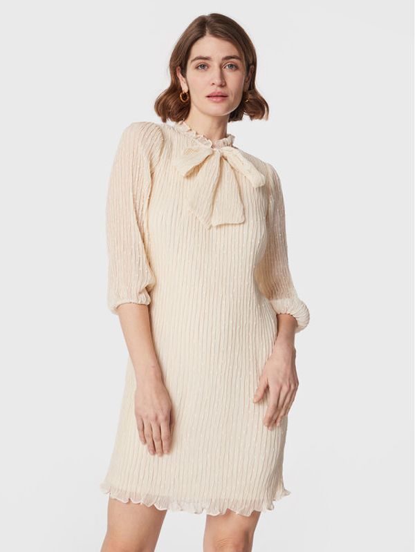 DKNY DKNY Ежедневна рокля DD2G3770 Екрю Relaxed Fit