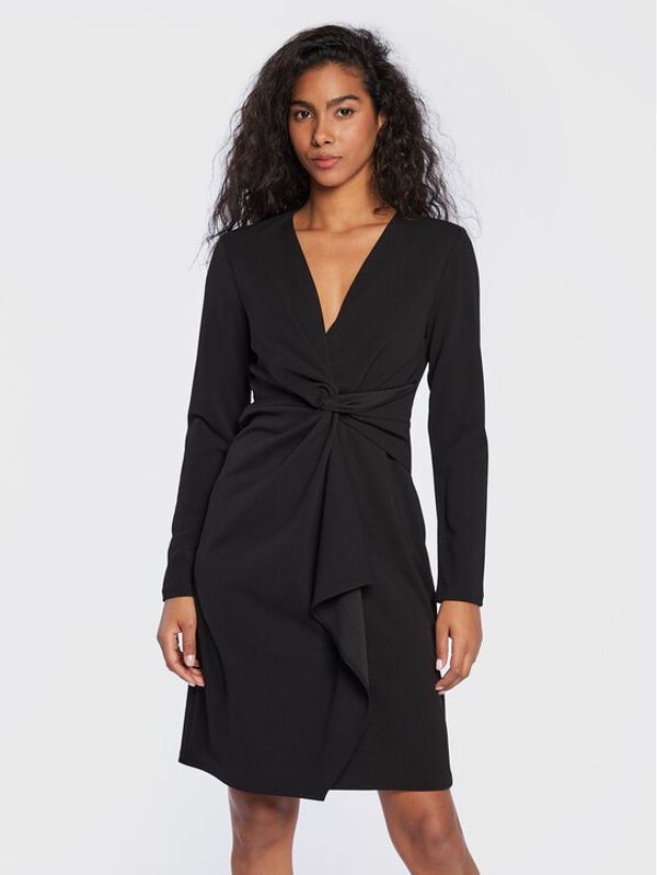 DKNY DKNY Ежедневна рокля DD2J1090 Черен Regular Fit