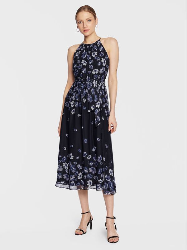 DKNY DKNY Ежедневна рокля DD3AS453 Тъмносин Regular Fit