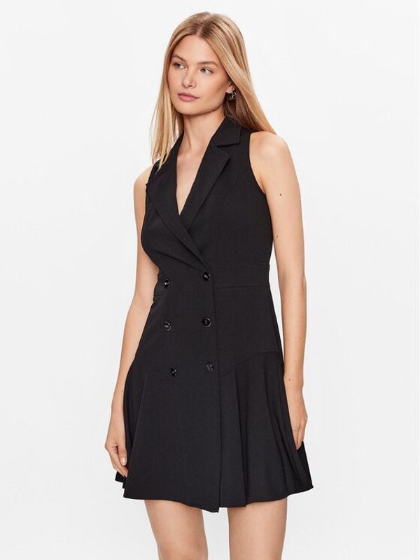 DKNY DKNY Ежедневна рокля DD3E1962 Черен Slim Fit