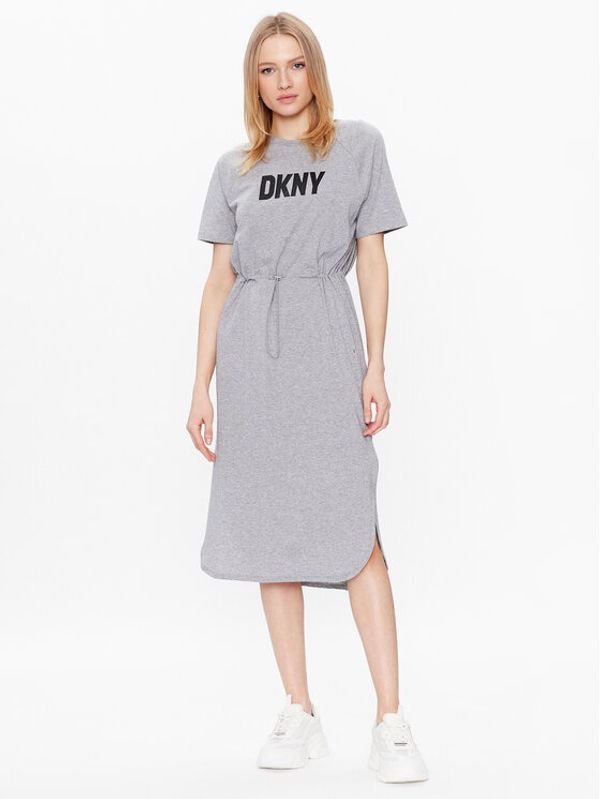 DKNY DKNY Ежедневна рокля P1BD7EGQ Сив Regular Fit