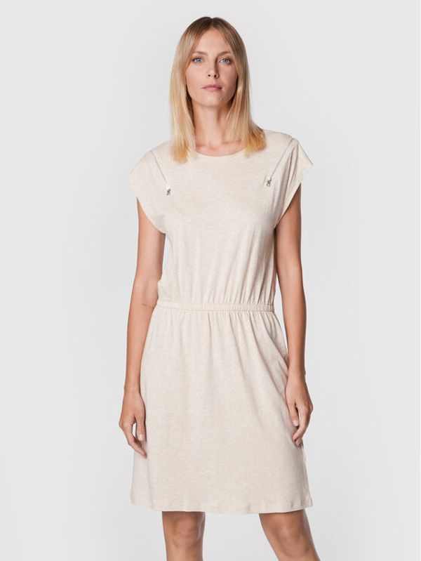 DKNY DKNY Ежедневна рокля P2FD0NGN Бежов Regular Fit