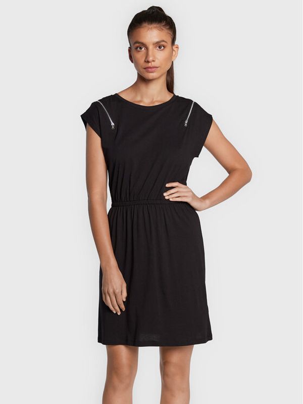 DKNY DKNY Ежедневна рокля P2FD0NGN Черен Regular Fit