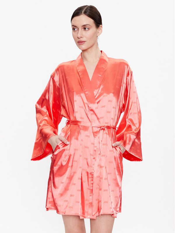 DKNY DKNY Халат YI2022632 Оранжев Regular Fit