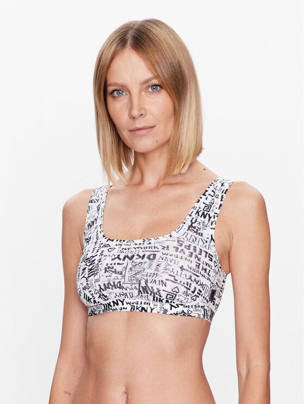 DKNY DKNY Класически дамски бикини DK8382 Бял