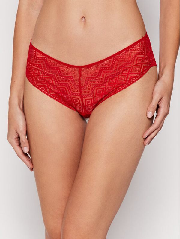 DKNY DKNY Класически дамски бикини DK8593 Червен