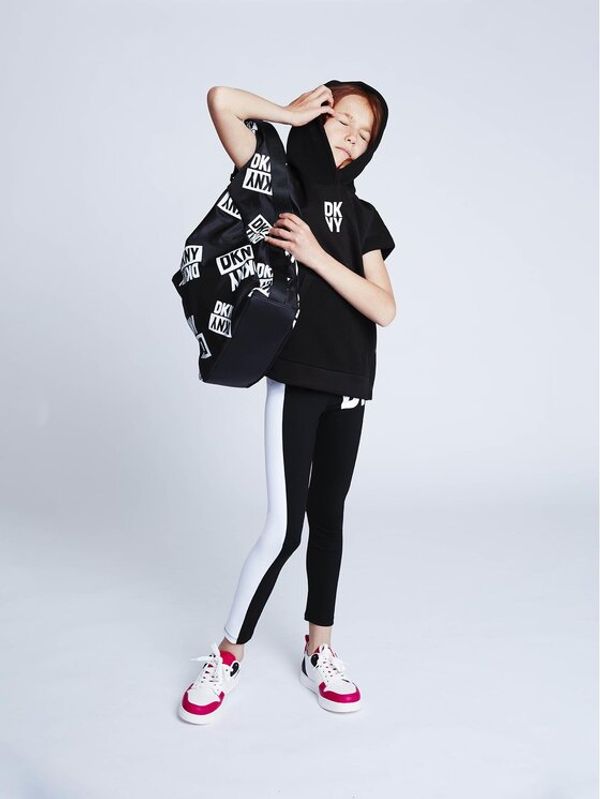 DKNY DKNY Клин D34A81 D Черен Regular Fit