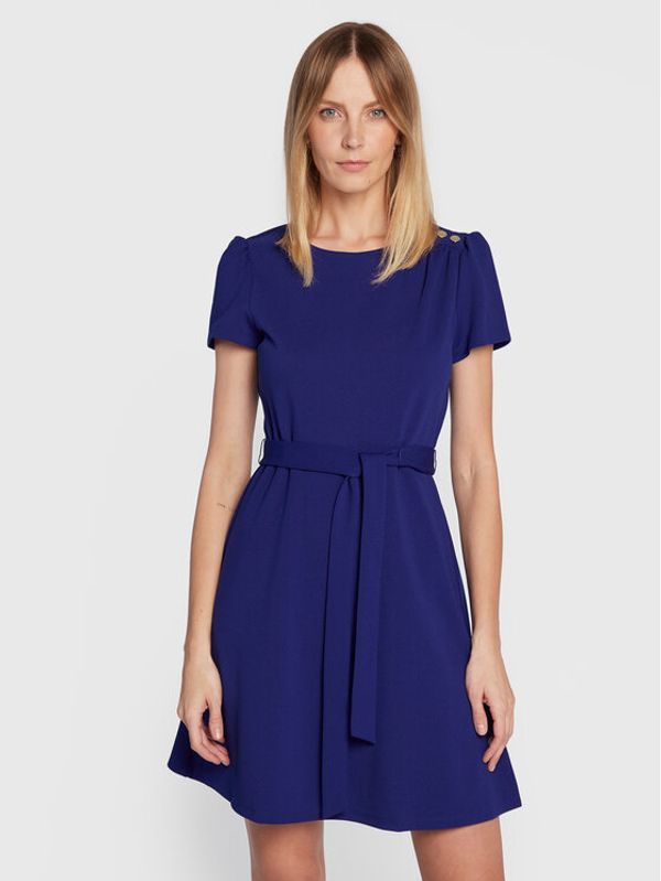 DKNY DKNY Коктейлна рокля DD2G3157 Син Regular Fit