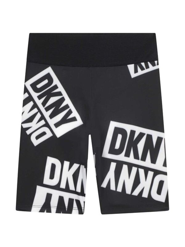 DKNY DKNY Колоездачни шорти D34A92 D Черен Regular Fit