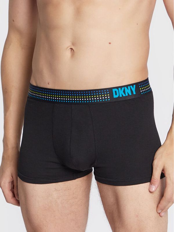DKNY DKNY Комплект 3 чифта боксерки U5_6705_DKY Черен