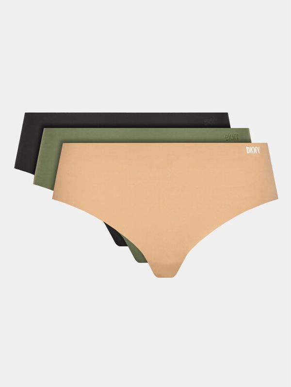 DKNY DKNY Комплект 3 чифта класически бикини DK5028BP3 Цветен