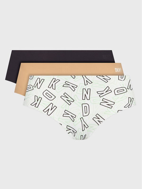 DKNY DKNY Комплект 3 чифта класически бикини DK5028BP3 Цветен