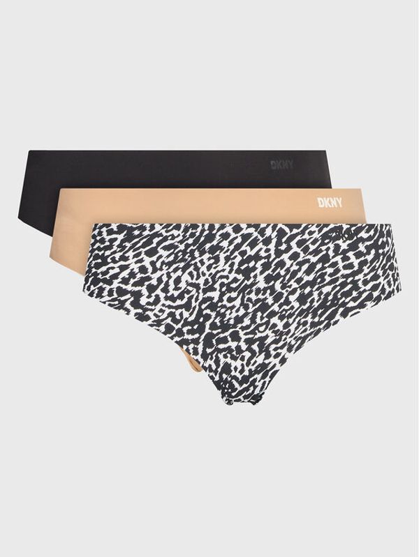 DKNY DKNY Комплект 3 чифта класически бикини DK5028BP3 Цветен