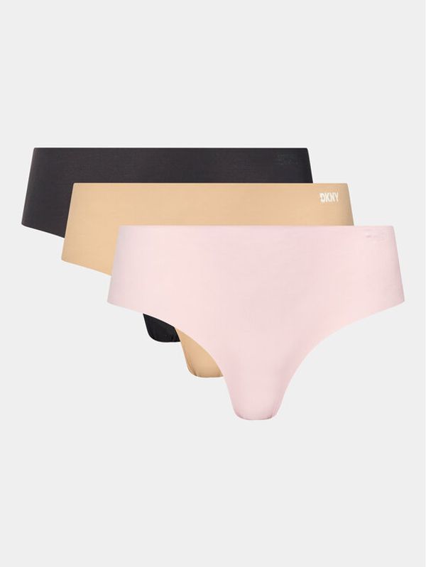 DKNY DKNY Комплект 3 чифта класически бикини DK5028BP3 Цветен