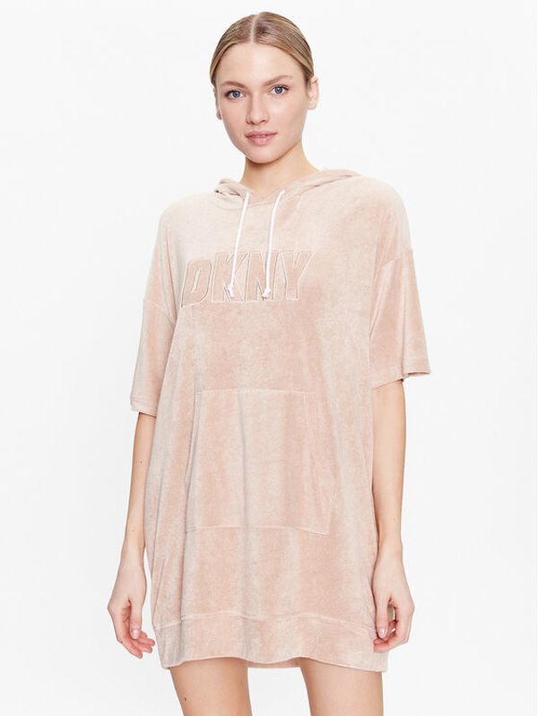 DKNY DKNY Нощница YI2122654 Бежов Regular Fit