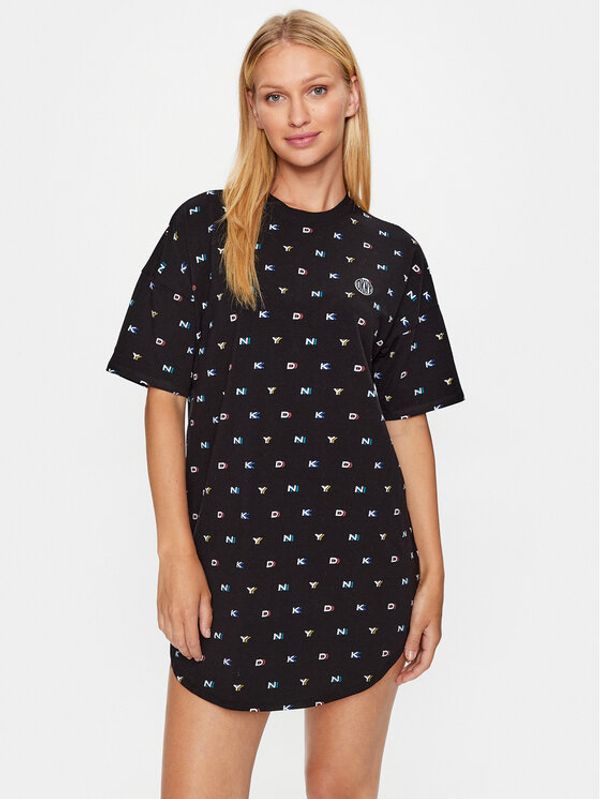 DKNY DKNY Нощница YI2322590 Черен Relaxed Fit