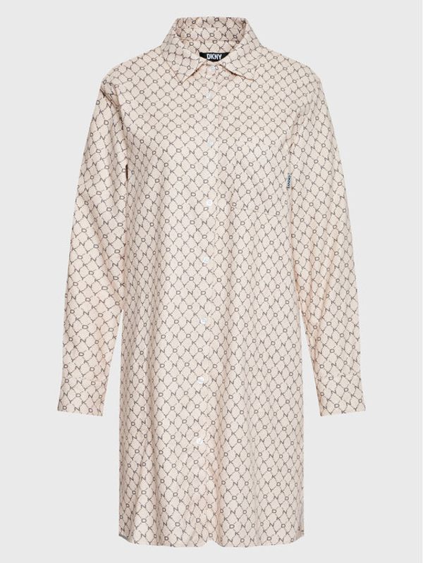 DKNY DKNY Нощница YI2322591 Бежов Relaxed Fit