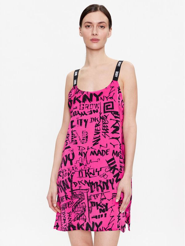 DKNY DKNY Нощница YI2622629 Розов Regular Fit