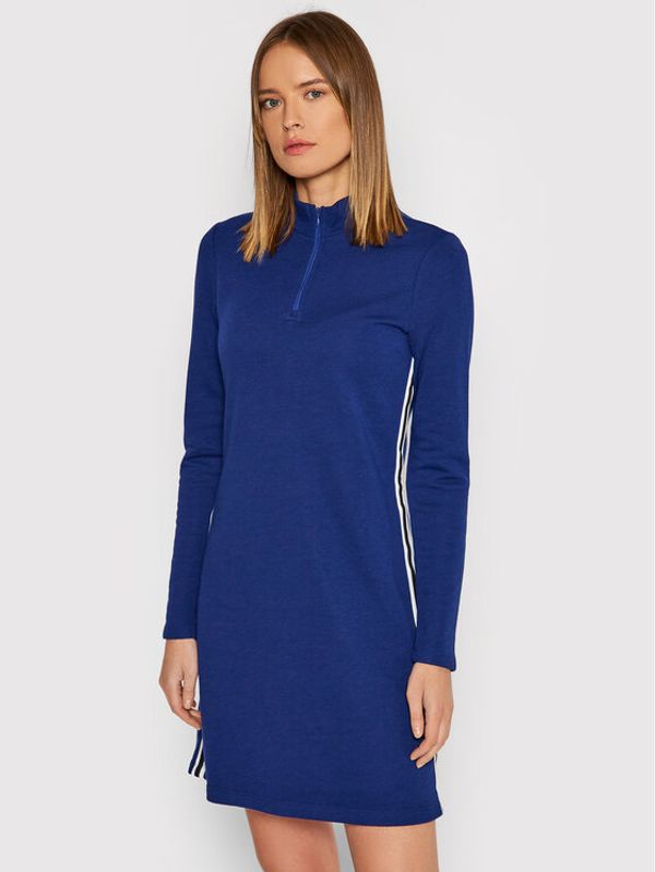 DKNY DKNY Плетена рокля DD1GD247 Тъмносин Regular Fit