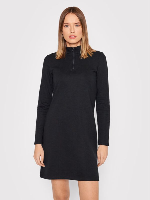 DKNY DKNY Плетена рокля DD1GN47E Черен Regular Fit
