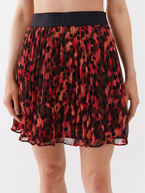 DKNY DKNY Плисирана пола P31NVO53 Цветен Regular Fit