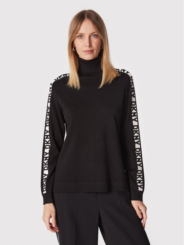 DKNY DKNY Поло P2MS8096 Черен Regular Fit