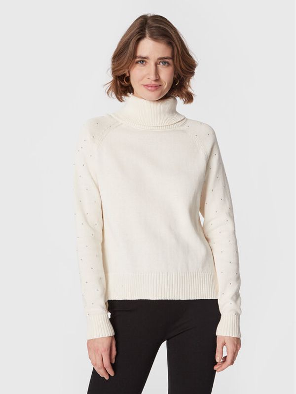 DKNY DKNY Поло P2MSAB65 Екрю Regular Fit