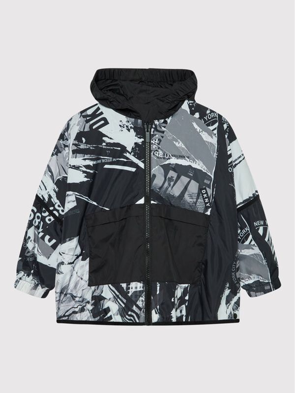 DKNY DKNY Преходно яке D36658 M Черен Regular Fit