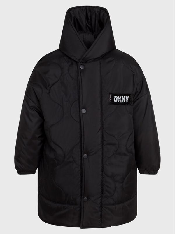 DKNY DKNY Преходно яке D36664 M Черен Relaxed Fit