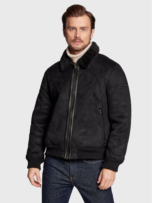 DKNY DKNY Преходно яке DX9MS846 Черен Regular Fit