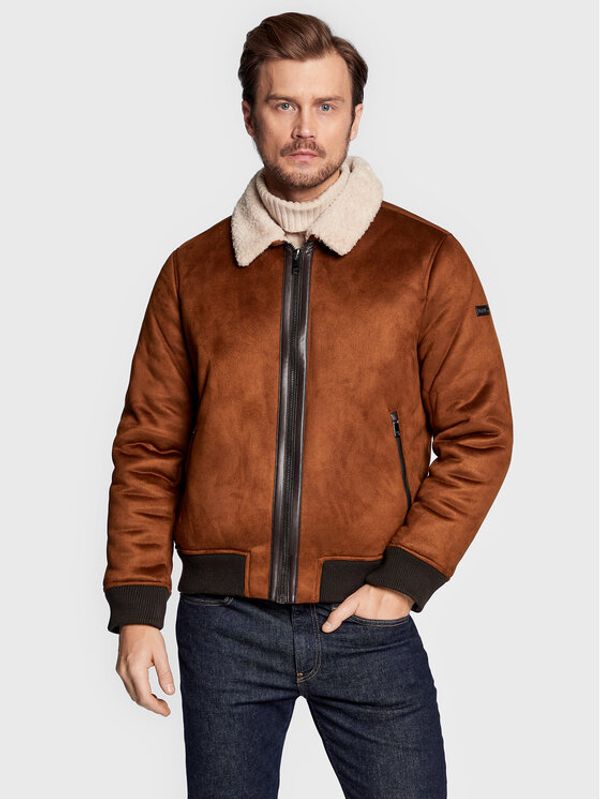 DKNY DKNY Преходно яке DX9MS846 Кафяв Regular Fit