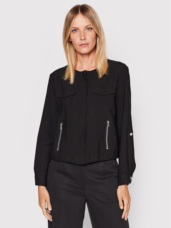 DKNY DKNY Преходно яке P2RCTB41 Черен Regular Fit