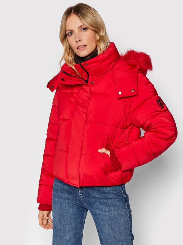 DKNY DKNY Пухено яке DL1MGF95 Червен Regular Fit