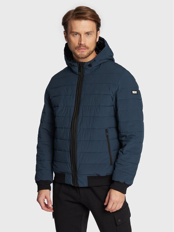 DKNY DKNY Пухено яке DX9MP651 Тъмносин Regular Fit