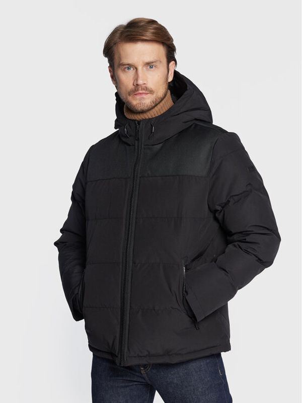 DKNY DKNY Пухено яке DX9MP802 Черен Regular Fit