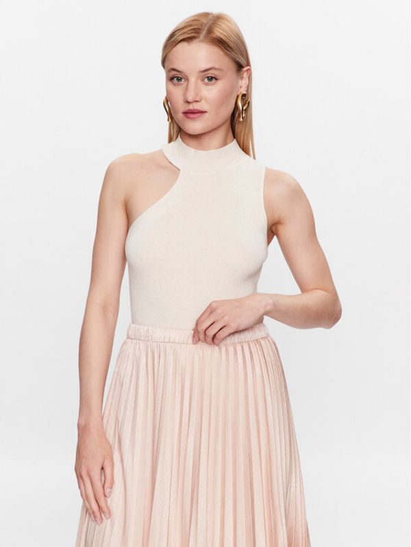 DKNY DKNY Пуловер P2ASAA41 Бял