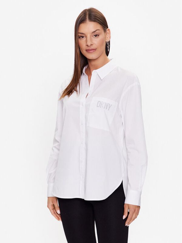 DKNY DKNY Риза P31M0RY2 Бял