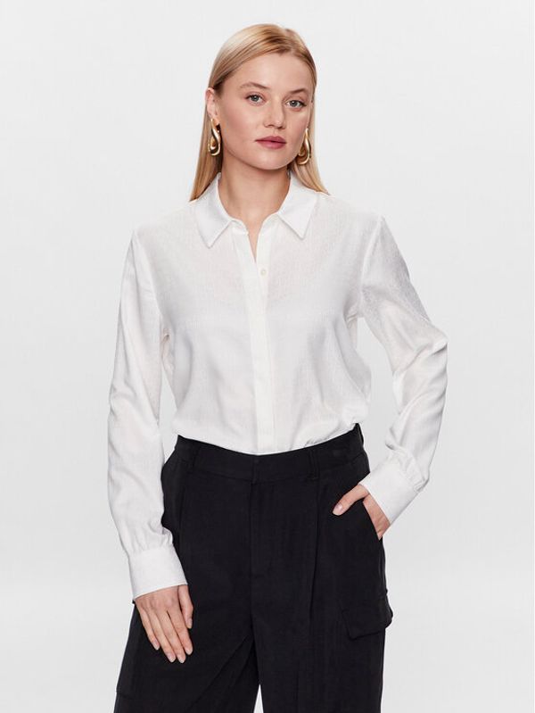 DKNY DKNY Риза P31MKODV Екрю