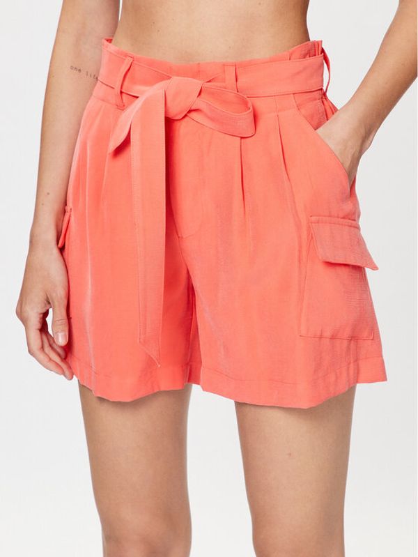 DKNY DKNY Шорти от плат P3BWTR10 Бежов