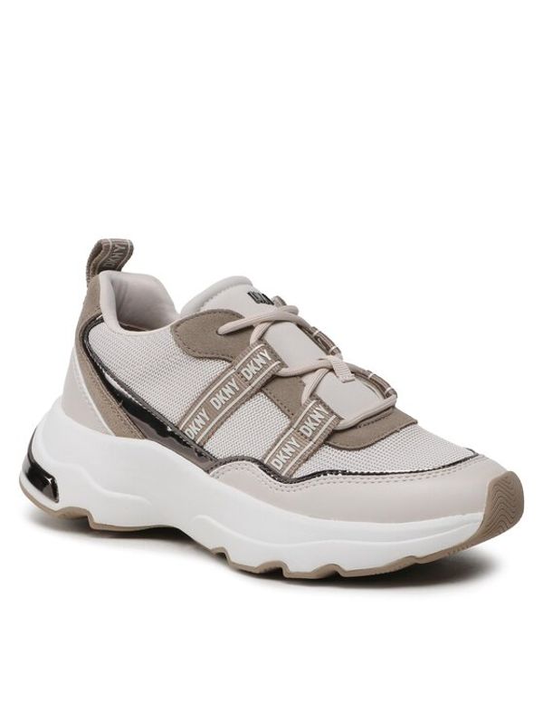 DKNY DKNY Сникърси Justine K2382904 Екрю