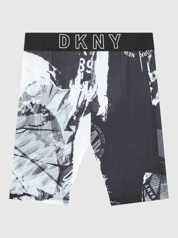 DKNY DKNY Спортни шорти D34A51 S Цветен Slim Fit